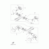 Схема вузла: Поворотники Yamaha MTN320 MT-03 (ABS)