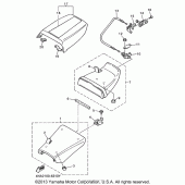 Схема узла: Сиденье Yamaha YZF600R Thundercat