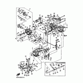 Схема узла: Карбюратор Yamaha XVZ1300 Royal Star Venture