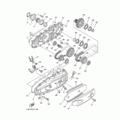 Схема узла: Трансмиссия 2 Yamaha XP500 T-MAX