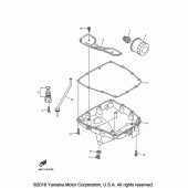 Схема узла: Масляный фильтр Yamaha YZF-R1 R1S Limited Edition