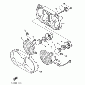 Схема узла: Опция (HEADLIGHT; FOR FINLAND) Yamaha XTZ750 Super Tenere