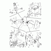 Схема вузла: Електроустаткування 2 Yamaha WR250 WR250X