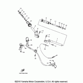 Схема вузла: Кермо та Тросики Yamaha YZF-R3