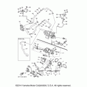 Схема узла: Впускная система Yamaha XV1900 Raider S