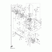 Схема узла: Carburateur Yamaha XJR1300