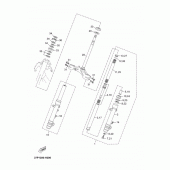 Схема узла: Рулевой механизм Yamaha YP250 X-MAX