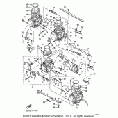 Схема вузла: Карбюратор Yamaha YZF600R Thundercat