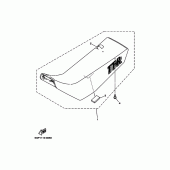 Схема узла: Сиденье Yamaha TT-R250 TT-R250