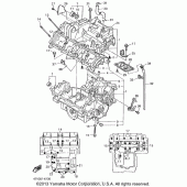 Схема вузла: Картер двигуна Yamaha YZF600R Thundercat
