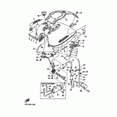Схема узла: Топливный бак Yamaha XVZ1300 Royal Star Tour Deluxe