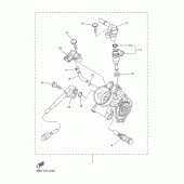 Схема вузла: Впускна система 2 Yamaha YZ450F YZ450F