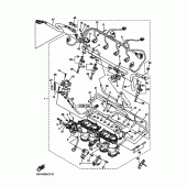 Схема вузла: Впускна система 2 Yamaha YZF-R1 R1