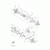 Схема вузла: Зчеплення Yamaha YP250 X-MAX