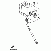 Схема узла: Панель приборов Yamaha WR200R