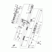 Схема вузла: Рульовий механізм Yamaha YP400 Grand Majesty