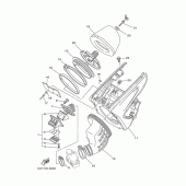 Схема вузла: Впускна система Yamaha YZ125