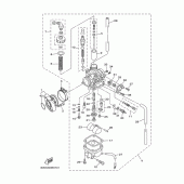 Схема узла: Карбюратор Yamaha XT125