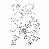 Схема узла: Сиденье Yamaha MT09/ MTN850 MT-09 Tracer