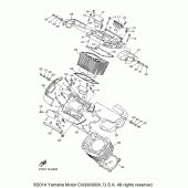 Схема узла: Цилиндр Yamaha XVS1300 Stryker