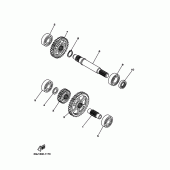 Схема вузла: Трансмісія Yamaha XP500 T-MAX