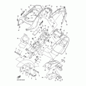 Схема узла: Крыло Yamaha FZ1 FZ1 FAZER (Naked, ABS)