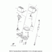 Схема вузла: Панель приладів Yamaha TW200