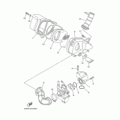 Схема узла: Впускная система Yamaha TTR90 TT-R90