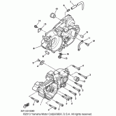 Схема узла: Картер двигателя Yamaha WR250 WR250Z