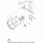 Схема узла: Фара Yamaha XV1100 Virago