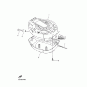 Схема вузла: Панель приладів Yamaha FZ6 FZ6 (Naked, ABS)