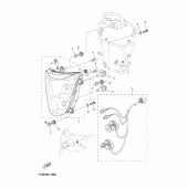 Схема узла: Фара Yamaha XT660 Tenere