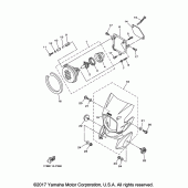 Схема вузла: Фара Yamaha XT250 XT250