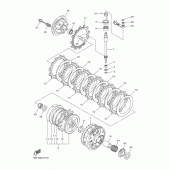 Схема вузла: Зчеплення Yamaha FZ8 FZ8 (Naked)