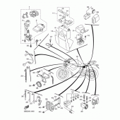 Схема узла: Электрооборудование 2 Yamaha XJ6 XJ6-N (Naked, ABS)