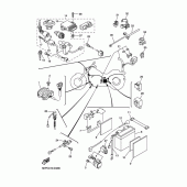Схема вузла: Електроустаткування 1 Yamaha XVS400 Drag Star Classic
