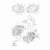 Схема вузла: Картер двигуна Yamaha MT03 MT-03