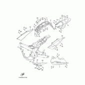 Схема вузла: Rear body Yamaha XT125