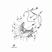 Схема вузла: Фара Yamaha XP500 T-MAX 530