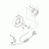 Схема вузла: Генератор Yamaha XVS650 Drag Star Classic