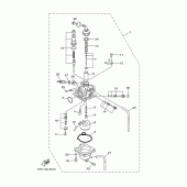 Схема вузла: Карбюратор Yamaha TTR50 TT-R50