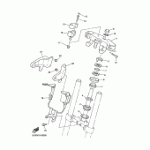 Схема узла: Рулевой механизм Yamaha XJR1300