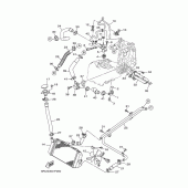 Схема узла: Радиатор и Патрубок системы охлаждения Yamaha YP400 Majesty