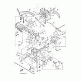 Схема вузла: Карбюратор Yamaha VMX12 V-MAX