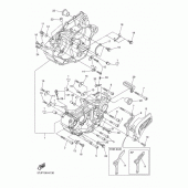 Схема узла: Картер двигателя Yamaha WR450F