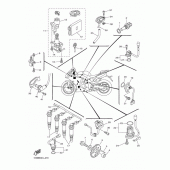 Схема вузла: Електроустаткування 1 Yamaha YZF-R1 R1