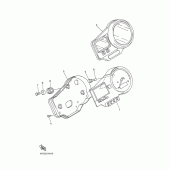 Схема вузла: Панель приладів Yamaha YZF-R1 R1