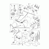 Схема вузла: Електроустаткування 1 Yamaha YZF-R3