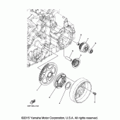 Схема узла: Привод стартера Yamaha XTZ1200 Super Tenere ES