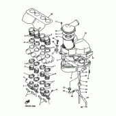 Схема вузла: Впускна система Yamaha XJ600 Diversion (S-TYPE)